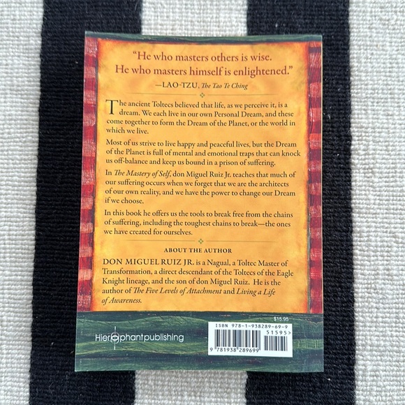 The Mastery of Self by Miguel Ruiz Jr. - Paperback Book - Picture 2 of 3